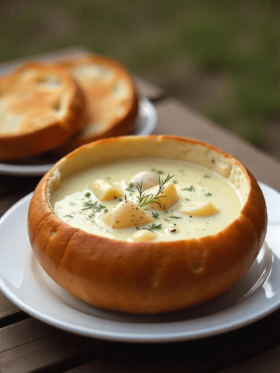 Deliciosa sopa para representar a categoria.